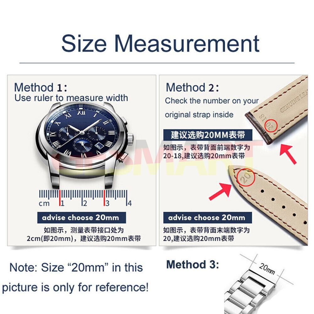 Diving Silk leather watch band with double lock buckle, durable strap for 18-26mm watches.