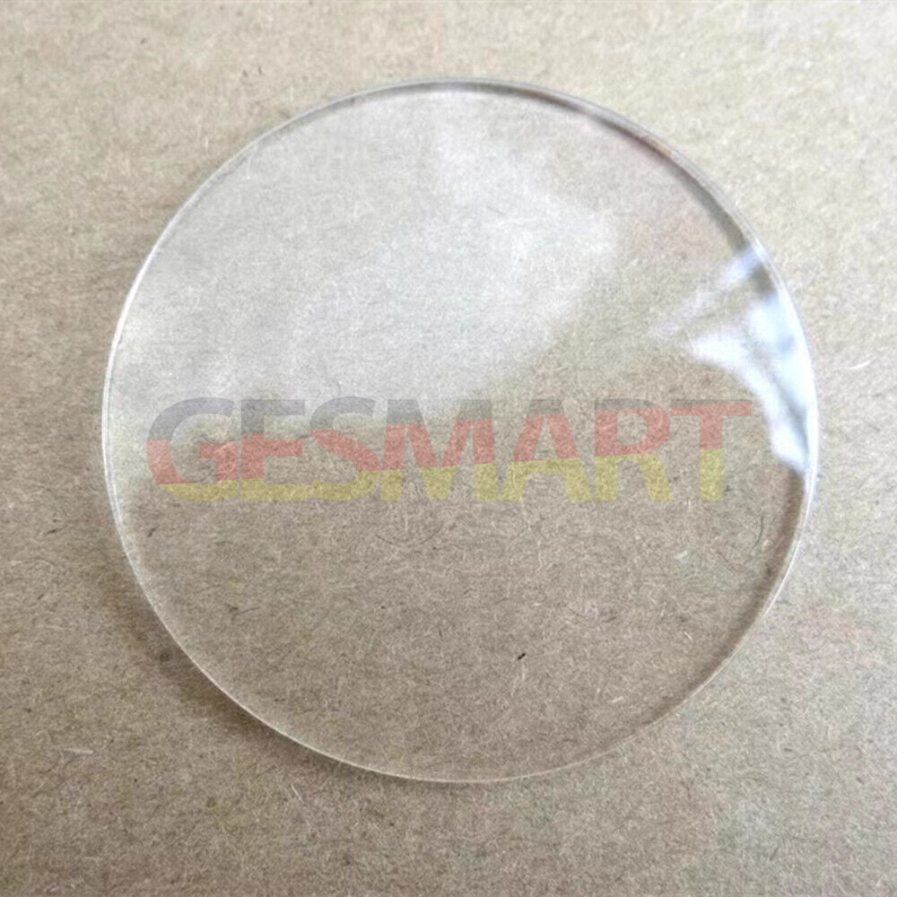 Verre minéral de remplacement pour montre ronde de 40 à 45 mm, épaisseur 1,0 mm