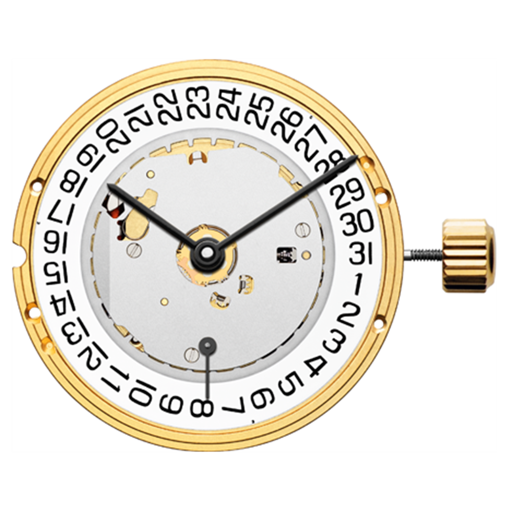ETA E64.511 Swiss quartz watch movement by ETA, precision timing component for watch repair