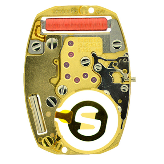 ETA 282.002 Swiss quartz watch movement with 2 hands, precision timekeeping for watch accessories.