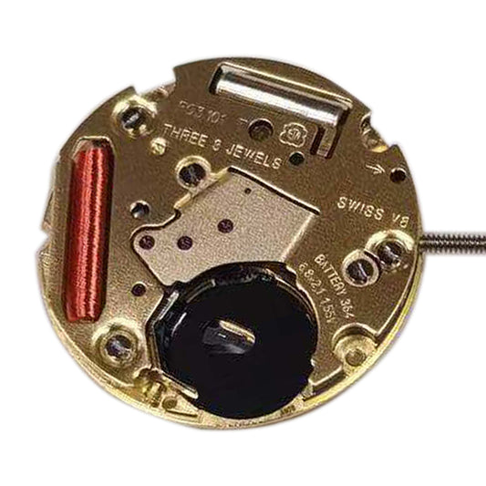 ETA F03.101 quartz watch movement with 2 hands by ETA, precision Swiss craftsmanship