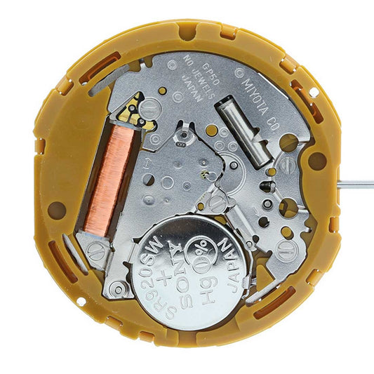 Miyota GP50 Japan quartz movement for watch accessories, precise and reliable craftsmanship.