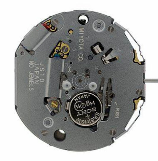Miyota JS10 Japan quartz movement watch mechanism by Miyota, precise timekeeping for watch accessories.