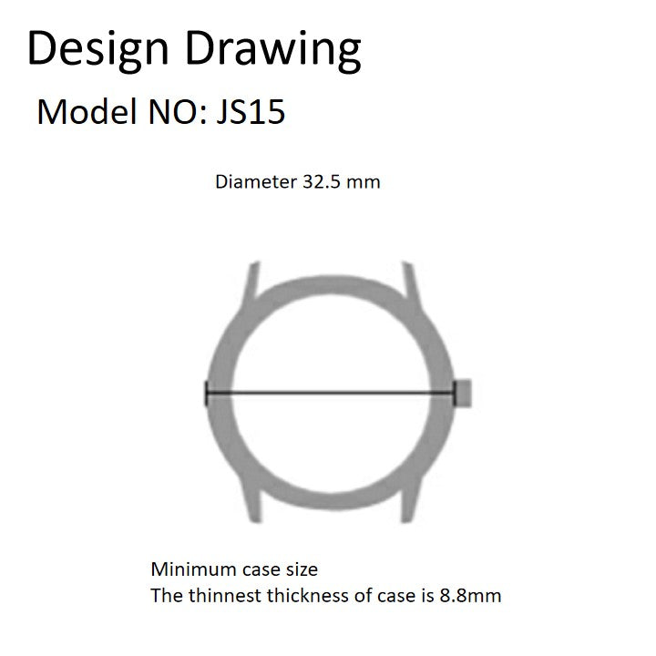Miyota JS15 Japan Quartz Movement