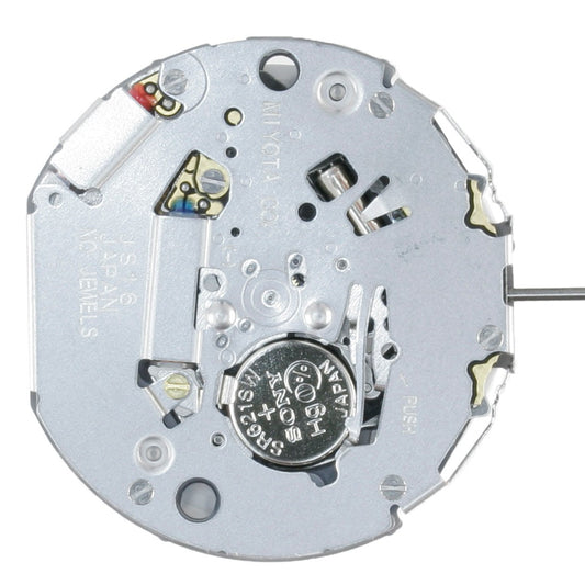 Miyota JS16 Japan Quartz Movement, precision watch mechanism for reliable timekeeping.