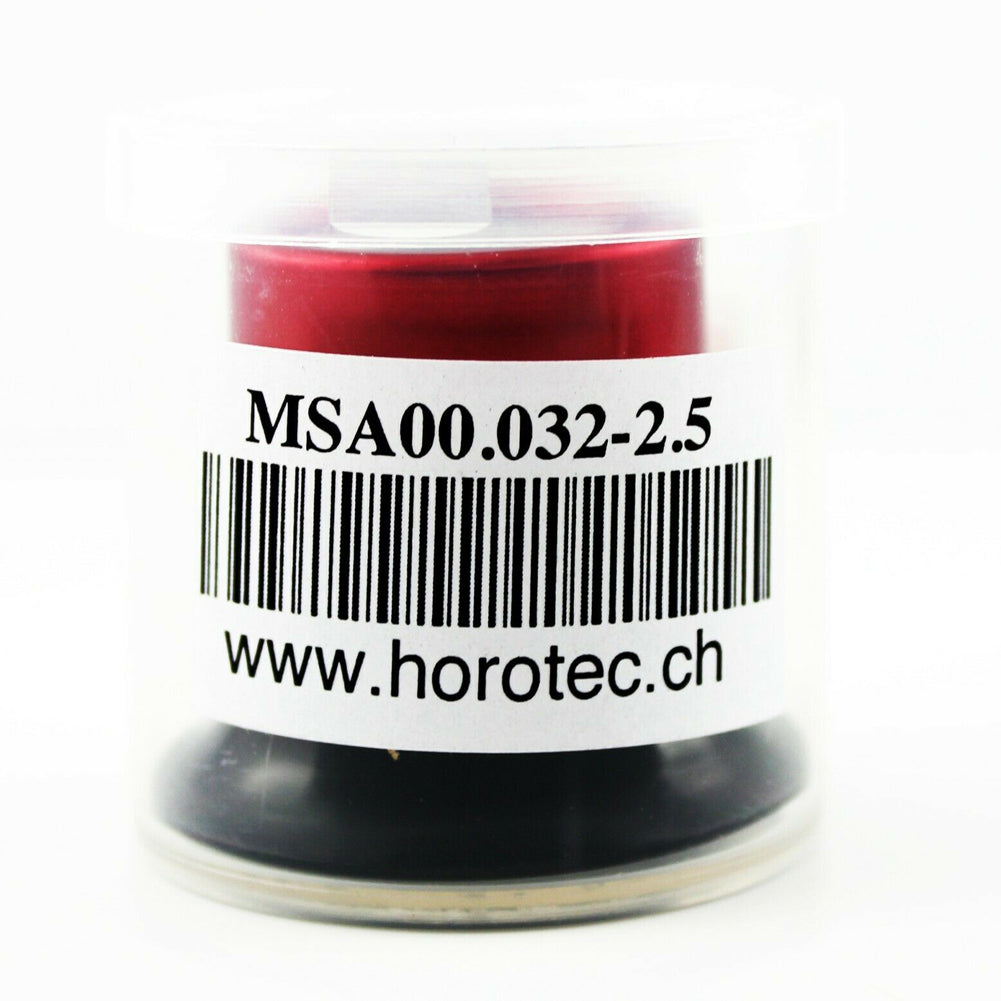 Horotec MSA00.032-2.5 eyeglass magnifier with 4.0x lens and aluminum ring for detailed watch repair work.