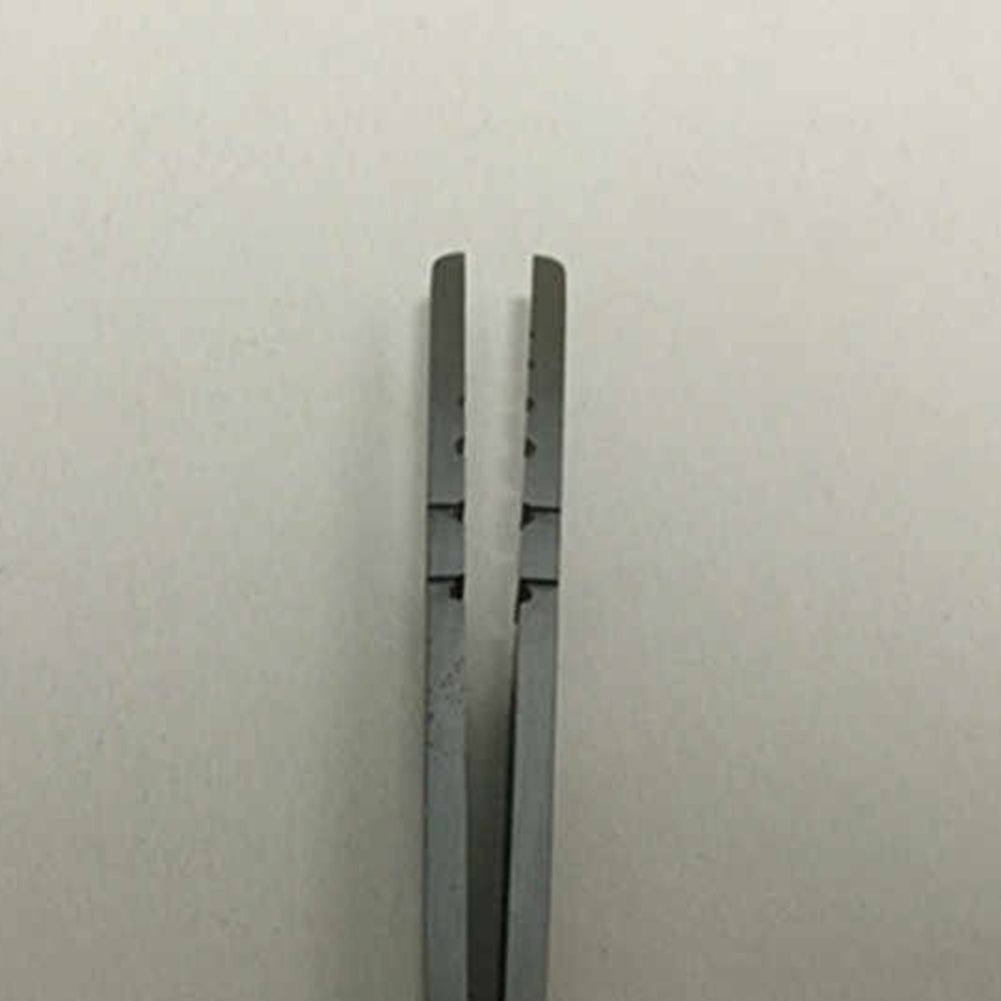 Horotec MSA12.300-14 carbon steel tweezers, 110mm, designed for precise watch hand removal and handling