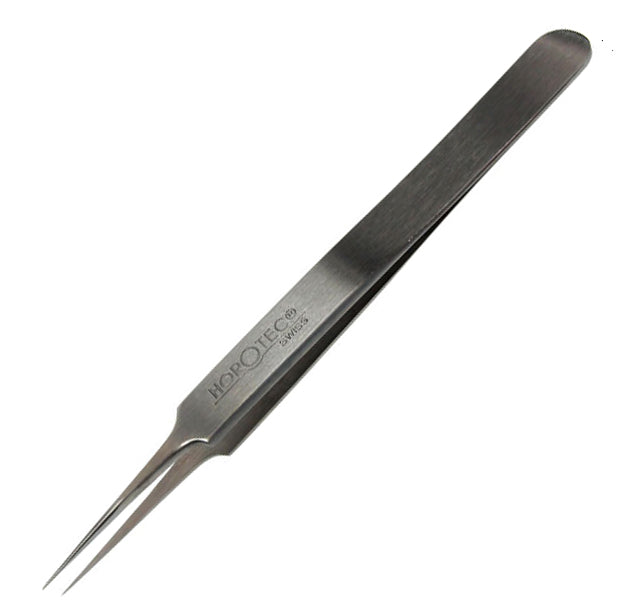 Horotec MSA12.302-5 precision anti-magnetic #5 tweezers for delicate watch accessory repairs and detailed craftsmanship.