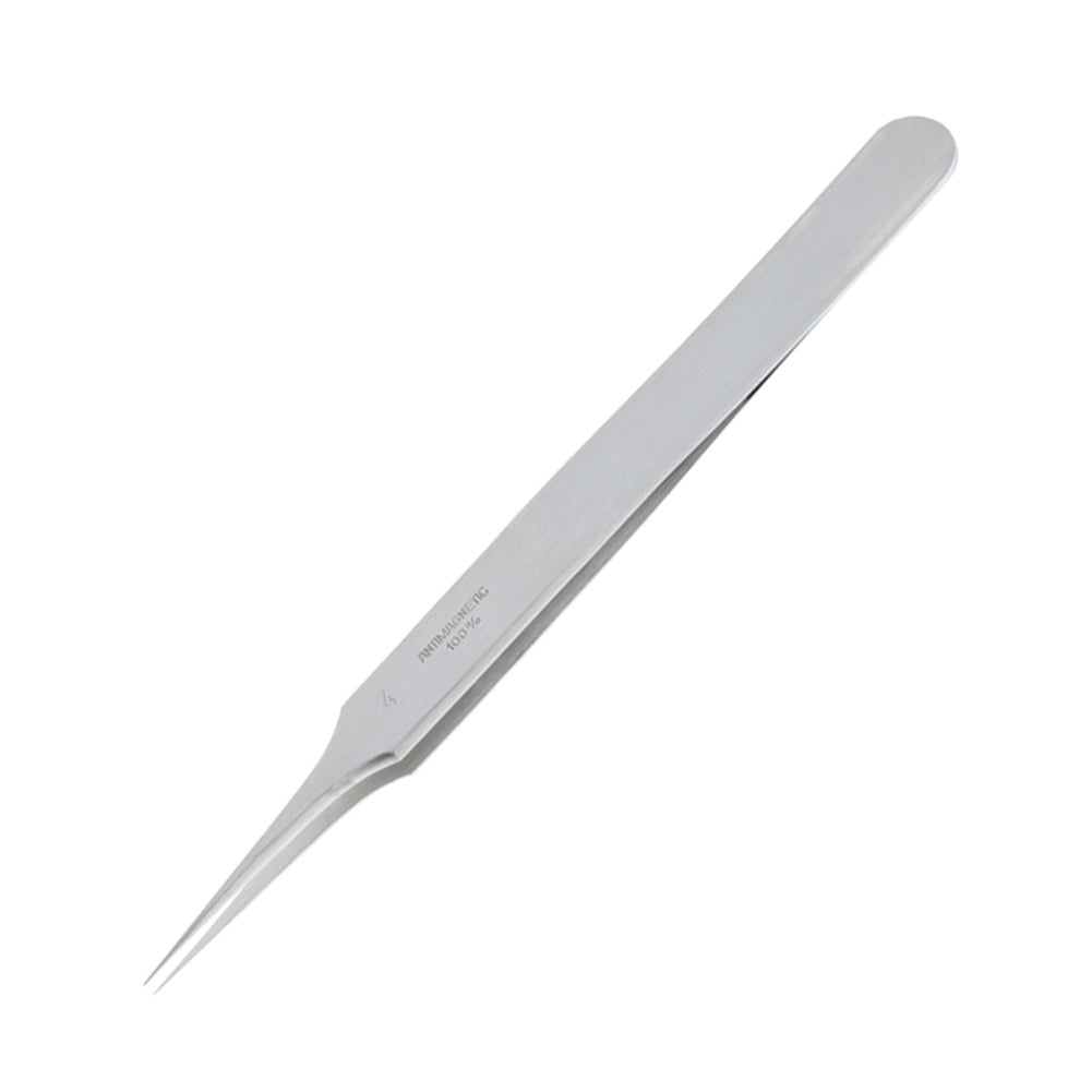 Horotec MSA12.302-F1 antimagnetic steel tweezer for precise watch accessory handling.