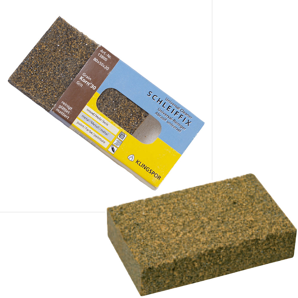 Horotec MSA26.297 CHLEIFFIX abrasive eraser block, 80x50x20mm for precise watch accessory cleaning