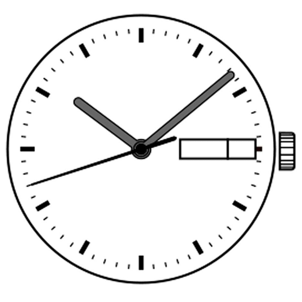 Seiko SII NH16A automatic movement showcasing precise Japan-made watch mechanism for accessories.