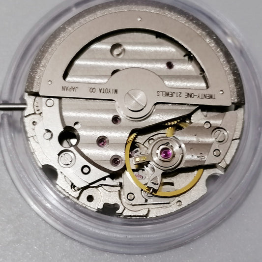 Japan Made Miyota 821A automatic watch movement by Miyota, precise mechanical replacement part