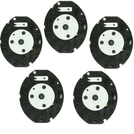 Hattori Epson TMI PC10 quartz watch movements, Japan-made, 5-pack for precise timekeeping accessories