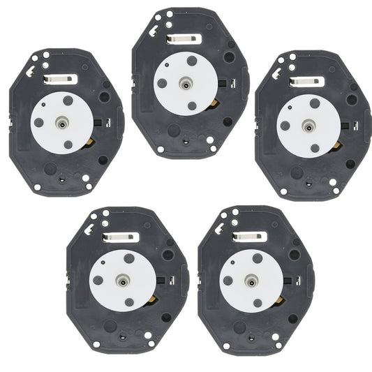 Hattori Epson TMI PC21 quartz watch movement, Japan-made, 5 pieces per pack for precise timekeeping