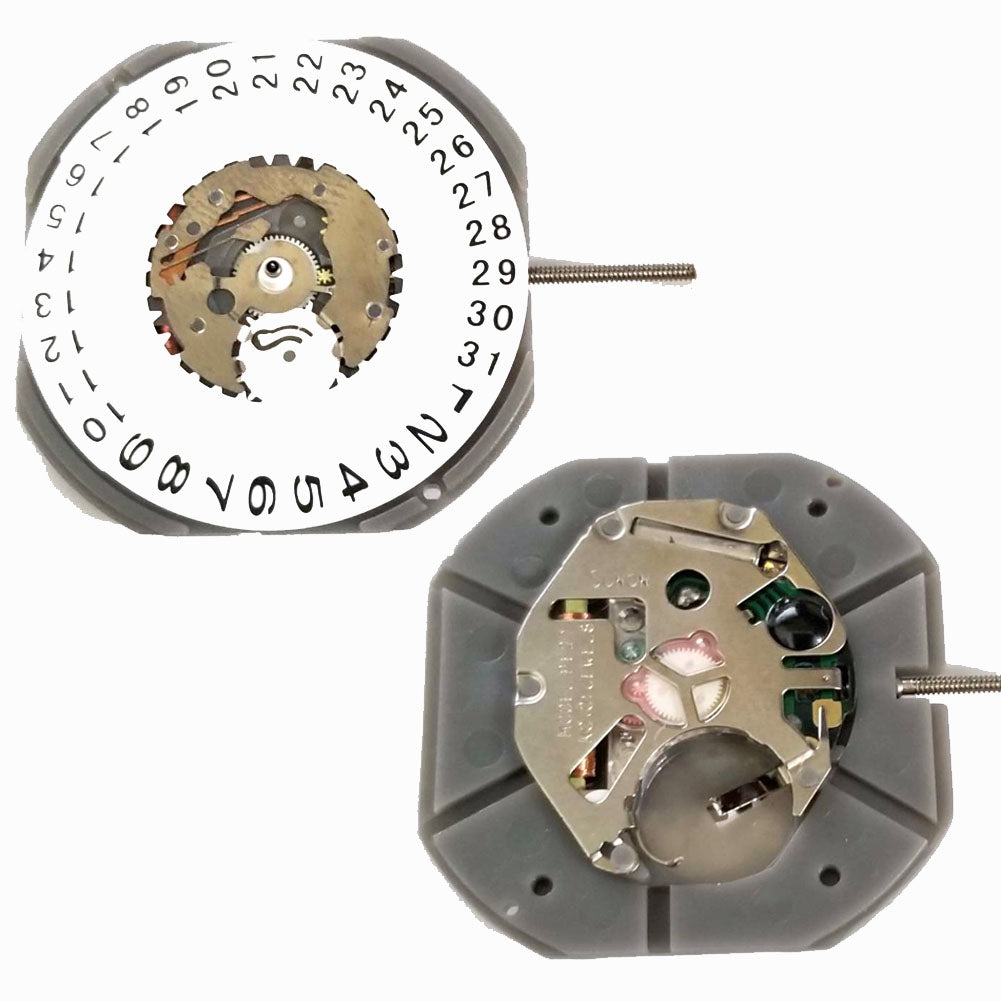 Quartz movement Sunon PE27 watch with 3 hands and date function, stylish and precise timekeeping accessory.