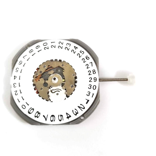 Quartz movement Sunon PE27 watch with 3 hands and date function, stylish and precise timekeeping accessory.