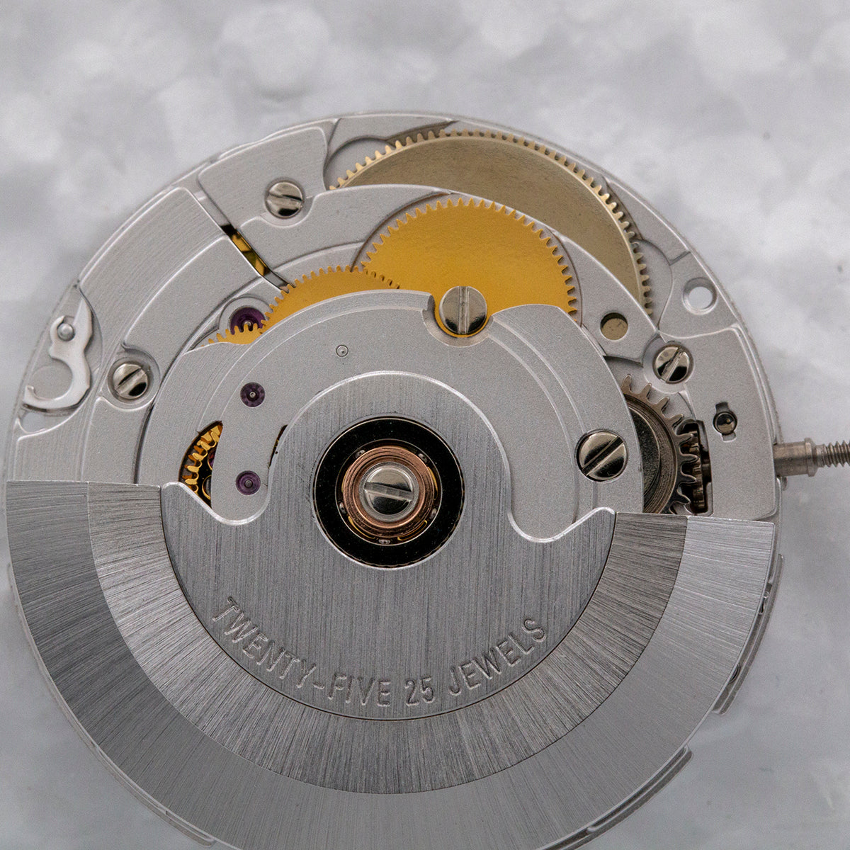 PT5000 automatic mechanical watch movement by China Made, precise ETA2824/SW200 compatible replacement for watch repairs.