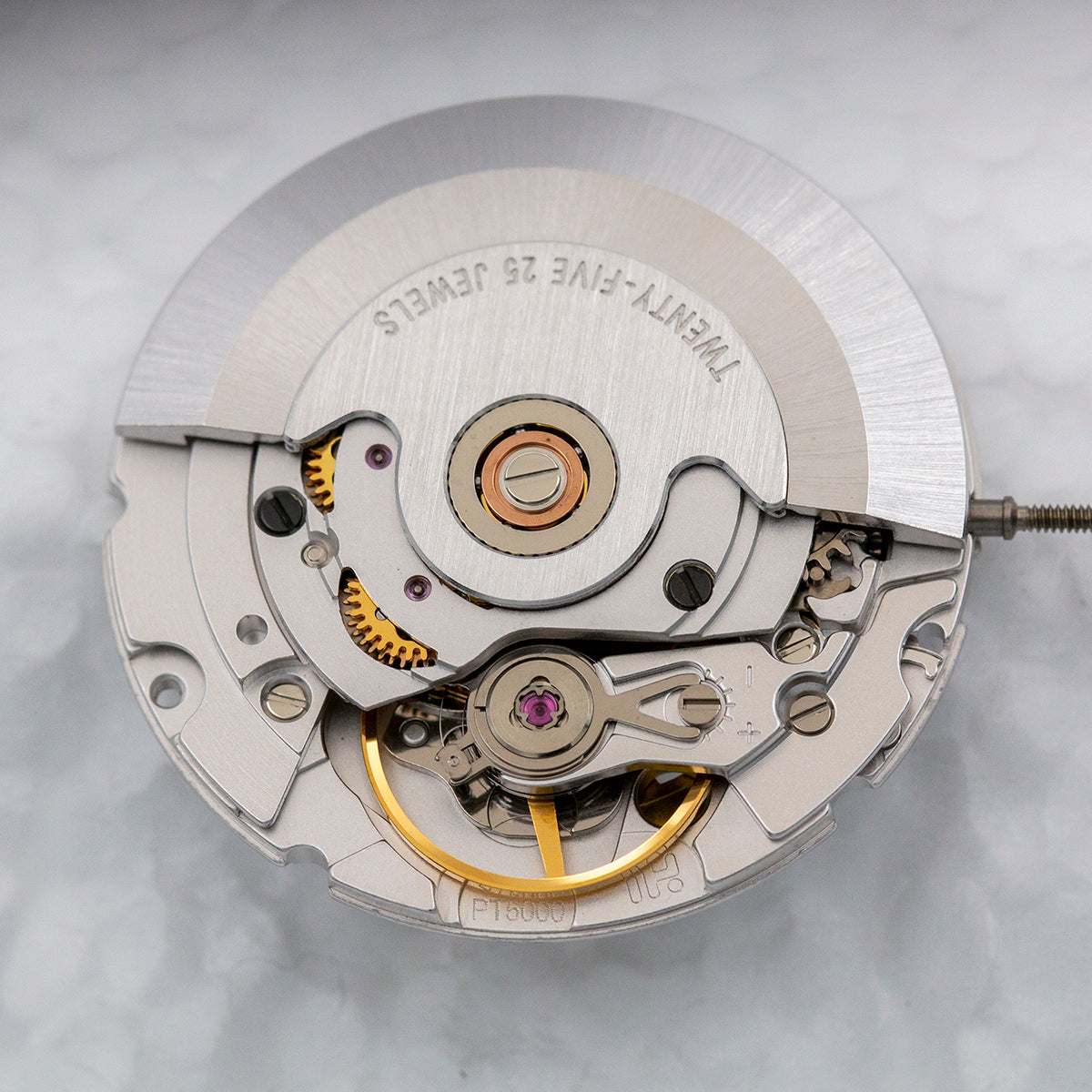 PT5000 automatic watch movement by China Made, precision replacement for ETA2824/SW200 models in watch accessories.
