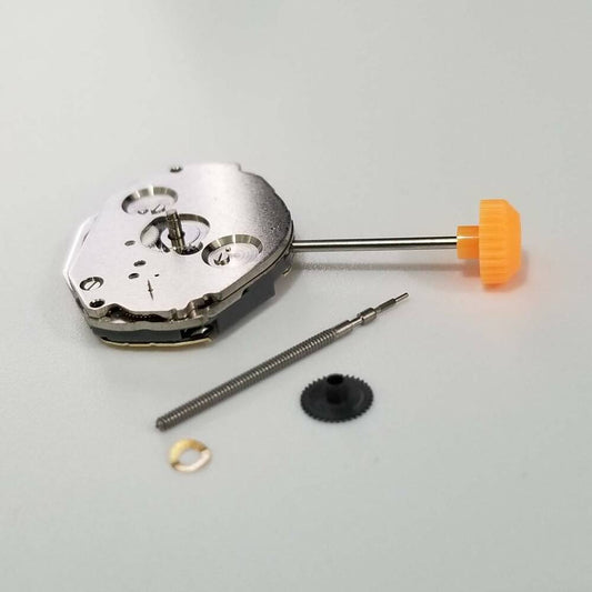 Miyota 1L45 quartz watch movement repair part, replacing 1045 for accurate timekeeping.