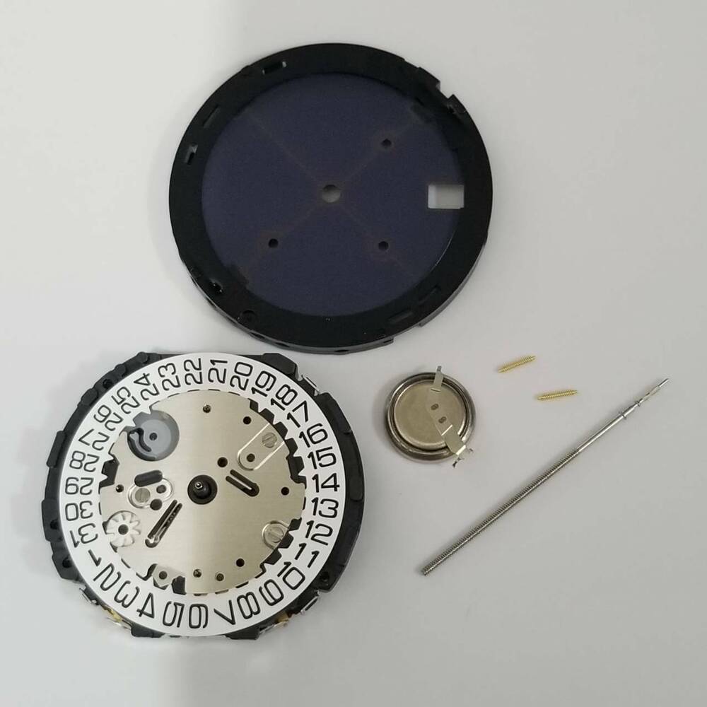 Epson VS42 solar quartz watch repair parts, replacement for V157 movement, durable precision components