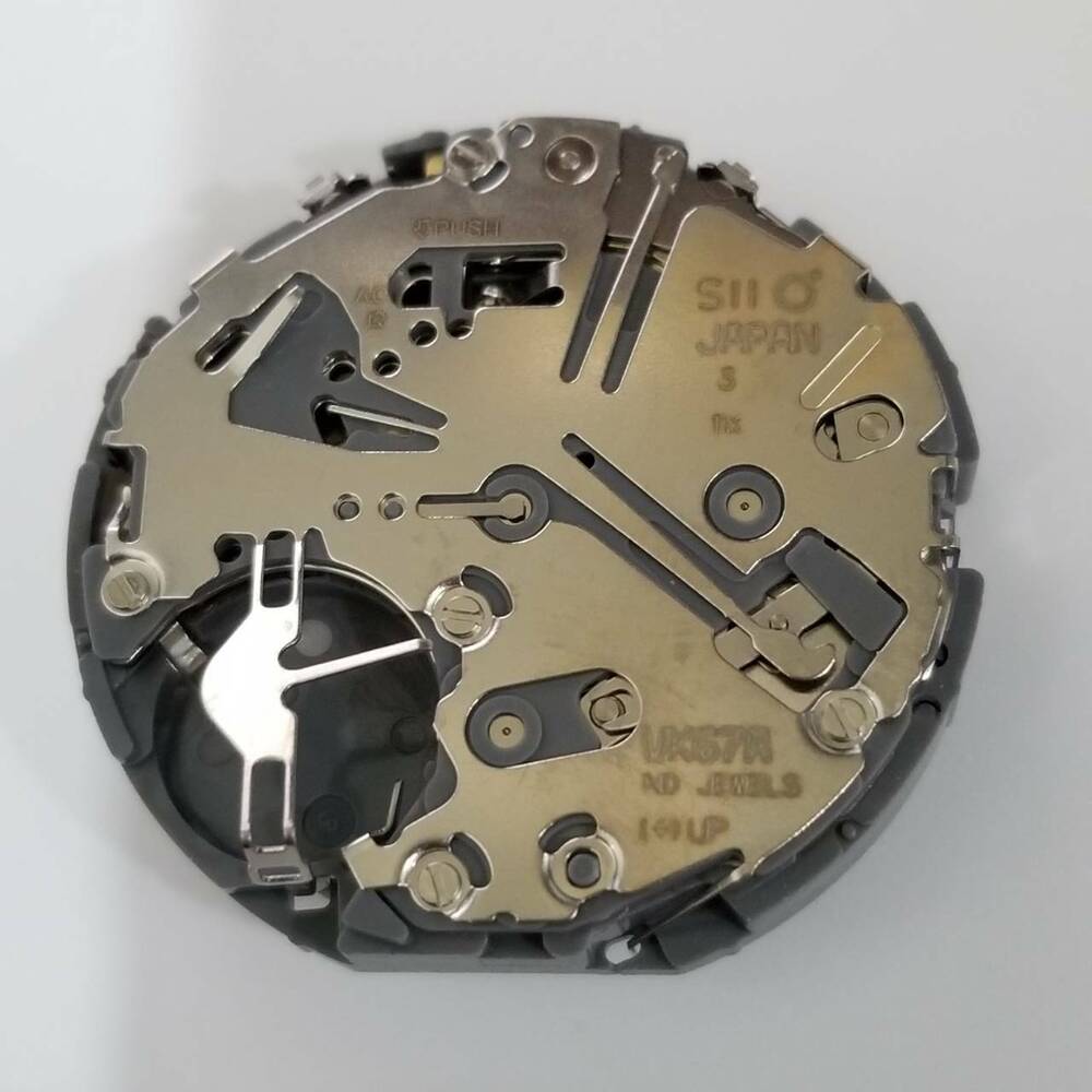 SII VK67 quartz movement watch repair part for accurate timekeeping and maintenance.