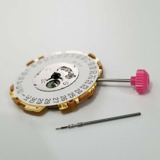 Miyota 9U13 quartz watch movement repair part, compatible with 4U10, 4710, 9713 models, precision timing.