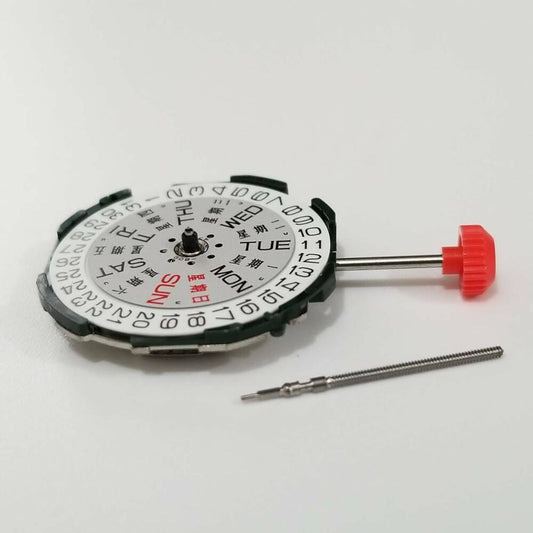 Miyota 2105 quartz watch movement replacement part for precise timekeeping and repair.
