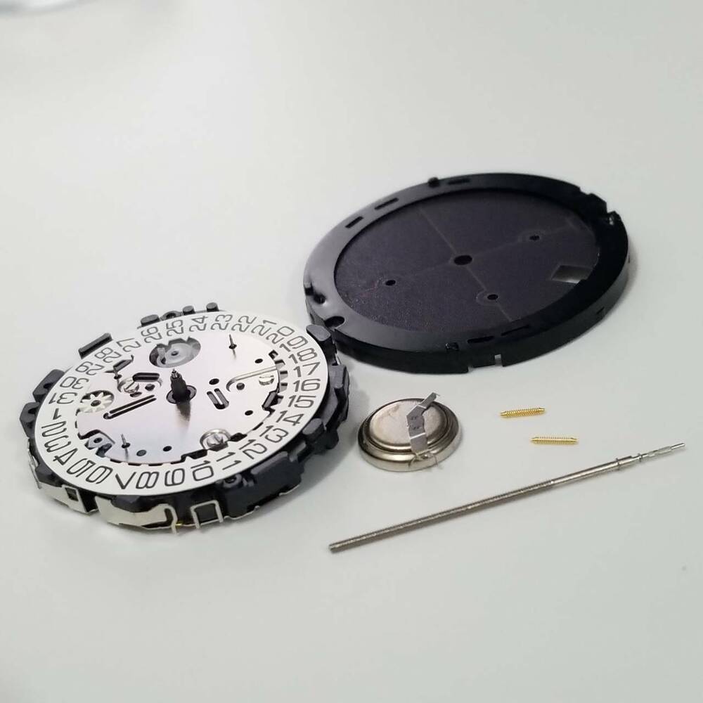 Epson VS42 solar quartz watch repair parts, replacement for V157 movement, durable precision components