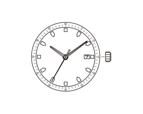 Pièces de rechange pour montres à mouvement à quartz Miyota 2315