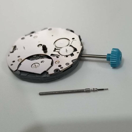 Miyota 6P29 quartz watch movement replacement part for precise timekeeping in watch repairs.