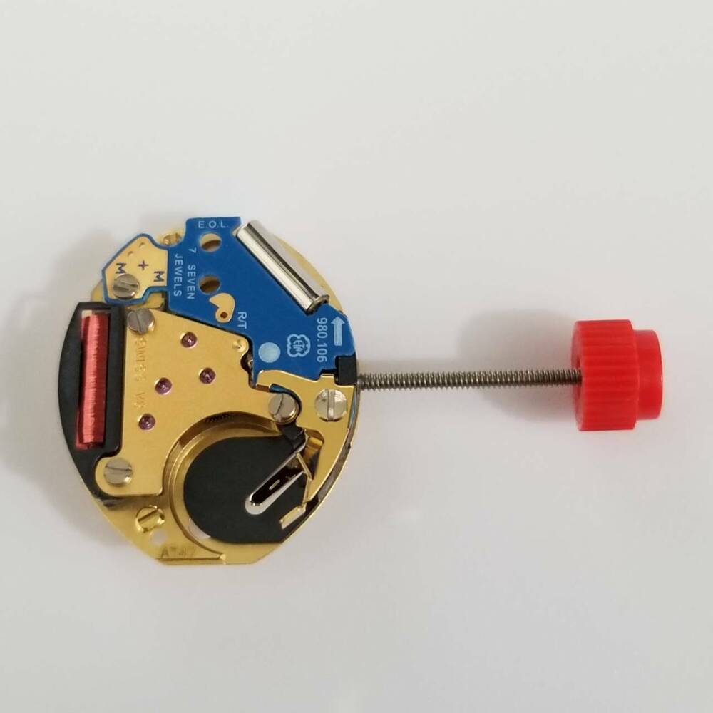 ETA 980.106 Quarzwerk Uhren Reparaturteile Ersetzt 980.103 980.108 2C21