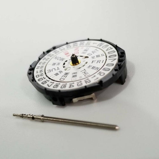 SII PC23 quartz watch movement part for precise timekeeping in watch repairs.