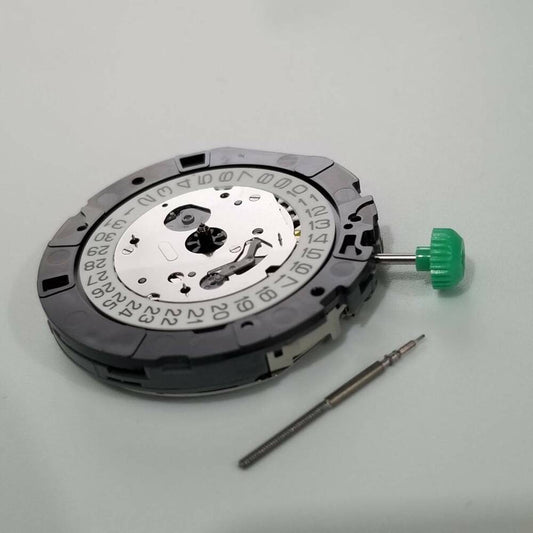 Miyota OS22 quartz watch movement for precise repairs, made in Japan by Miyota.