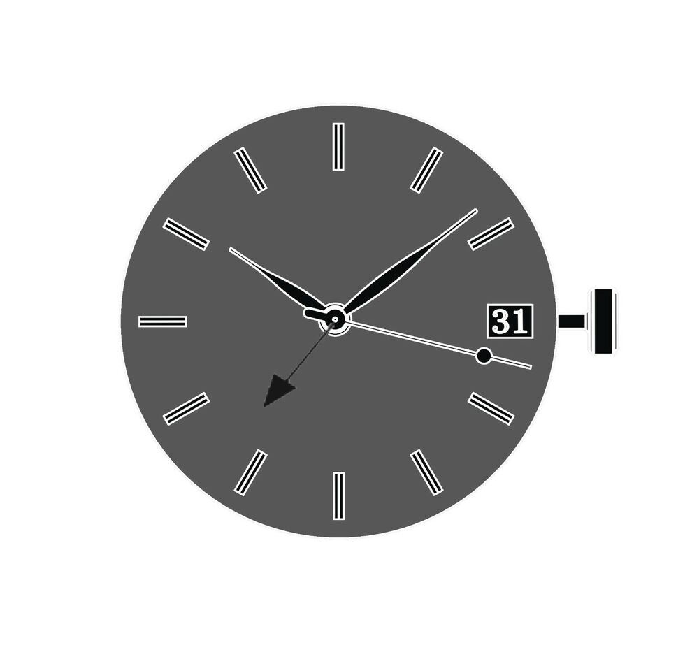 SEAGULL ST6 GMT watch movement repair part for automatic mechanical watches, precision timing component.