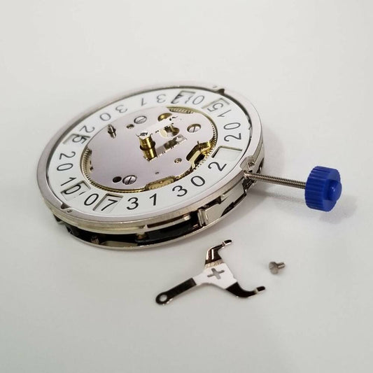 Ronda 4120.B quartz movement watch repair part for accurate timekeeping.