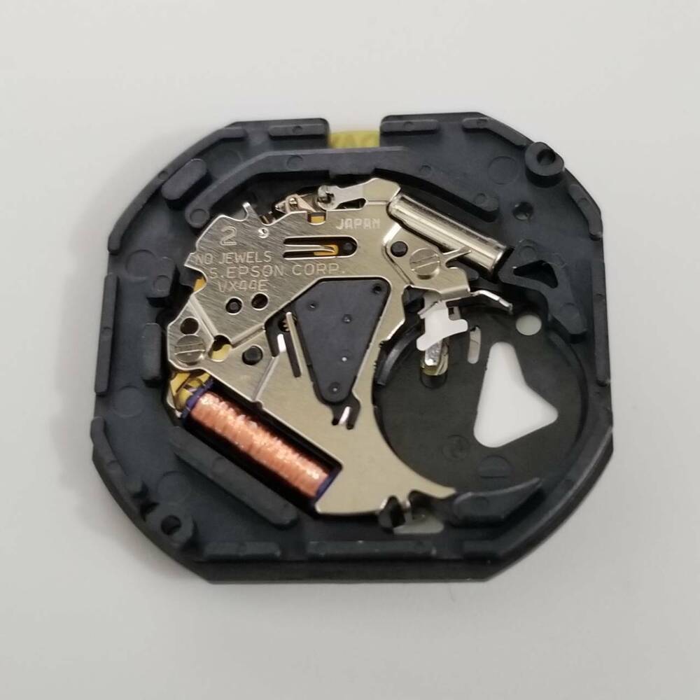 Epson VX44 quartz watch movement for V544 V744 Y144 models, reliable repair part by Epson