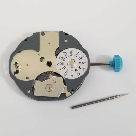 Miyota 6P89 quartz watch movement replacement part for precise timekeeping and repairs.