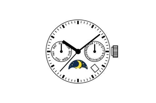 SEAGULL ST1654 automatic watch movement repair part for accurate mechanical timekeeping.