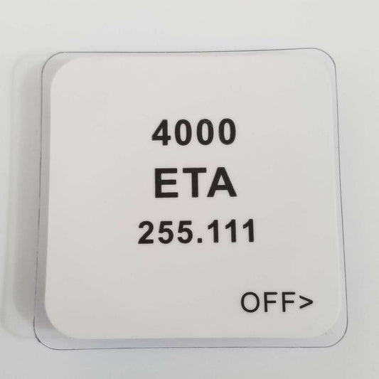1. ETA255.112 quartz movement circuit for 4000 Series watches, precise and reliable repair part.