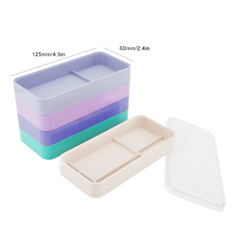 Watch parts storage box with 5 layers, organizing screw components and hardware for precise watch repair.