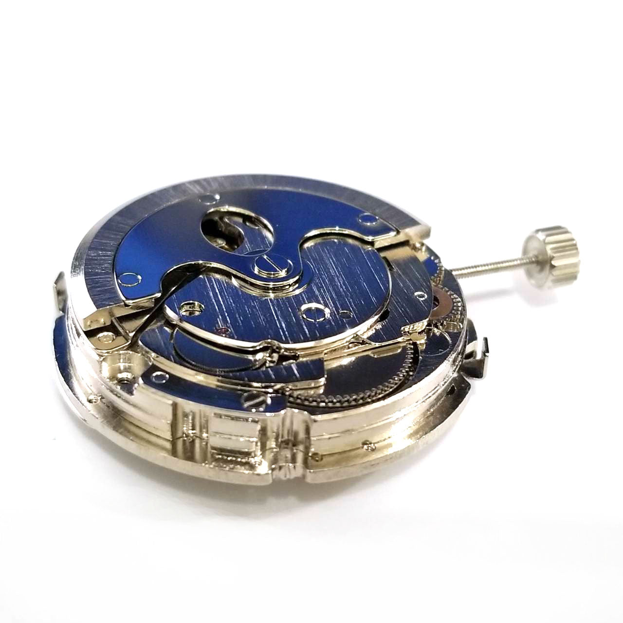 Seagull ST16 mechanical watch movement featuring big date, three hands, and subdials for precise timekeeping.