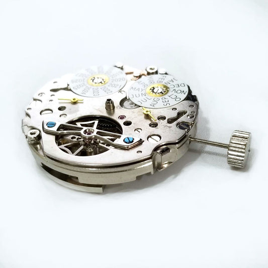Seagull ST25 watch accessory displaying ST2503 automatic movement, precision Chinese craftsmanship.