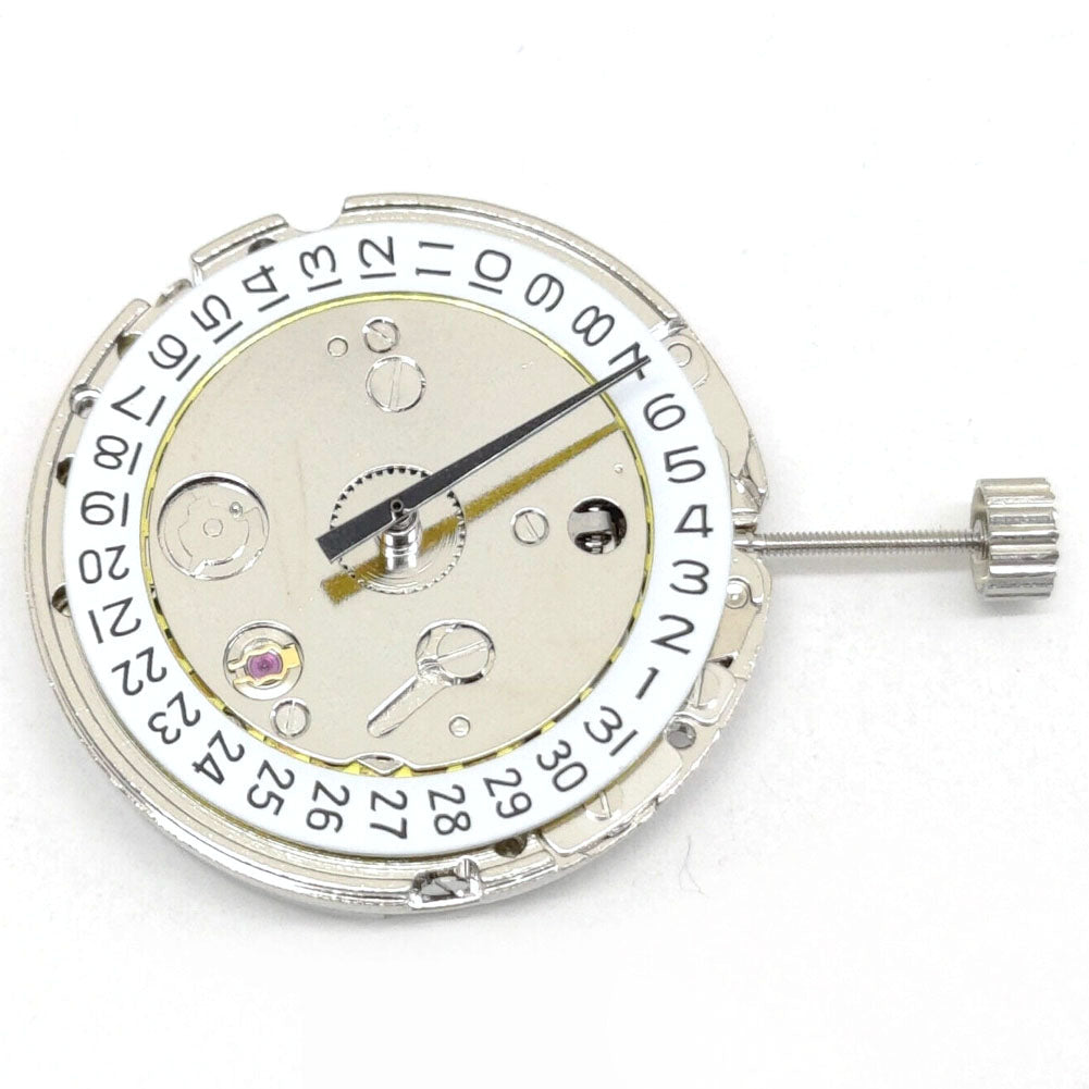 Seagull TY2806 mechanical watch movement with automatic date function, precise craftsmanship.