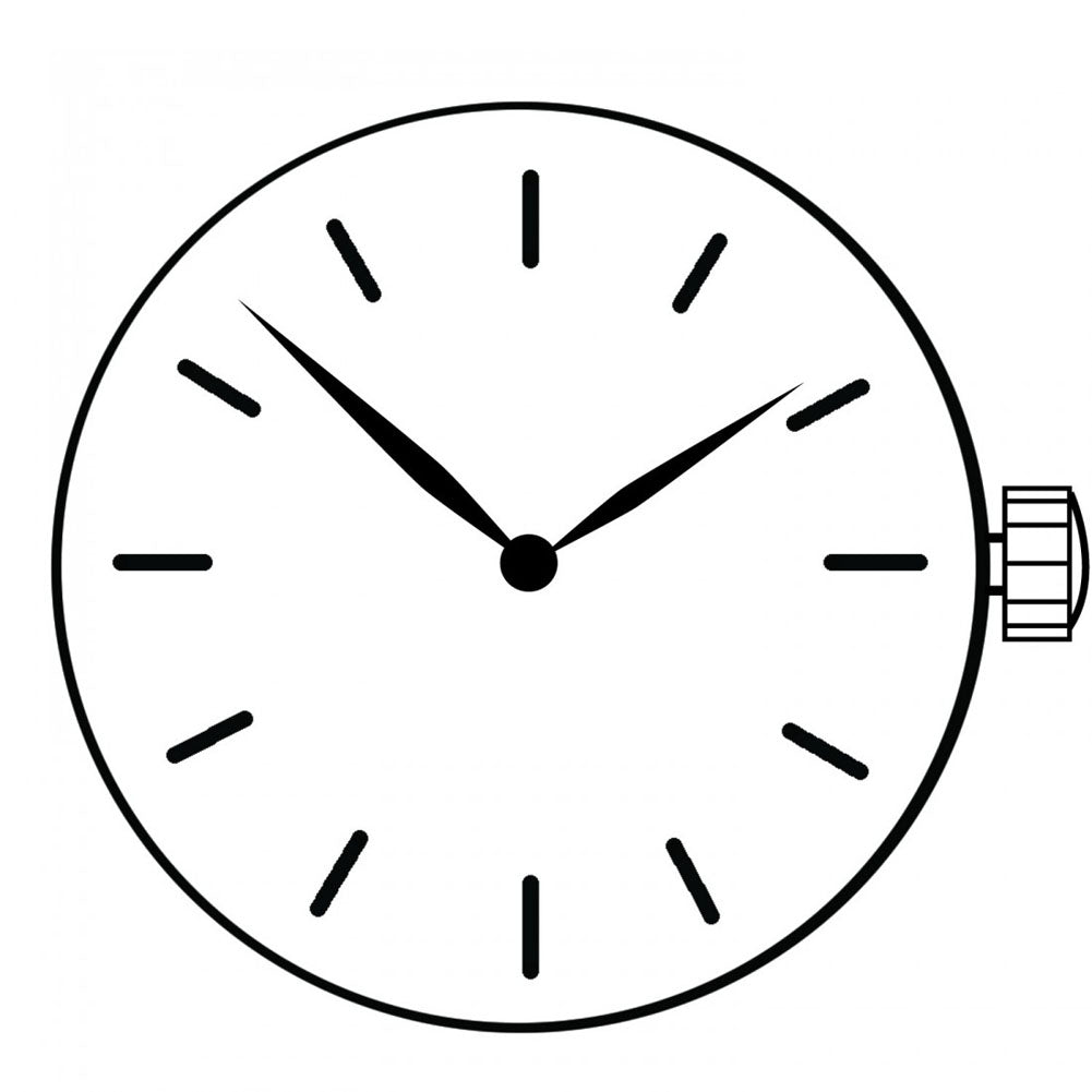 Hattori Epson TMI VC10 quartz watch movement, precision Japan-made component for reliable timekeeping.
