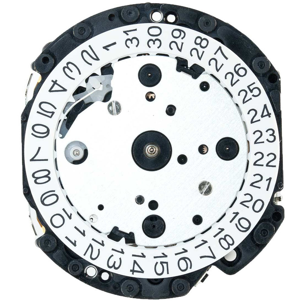 Hattori Epson VD33A quartz watch movement, precision Japanese craftsmanship for watch accessories.