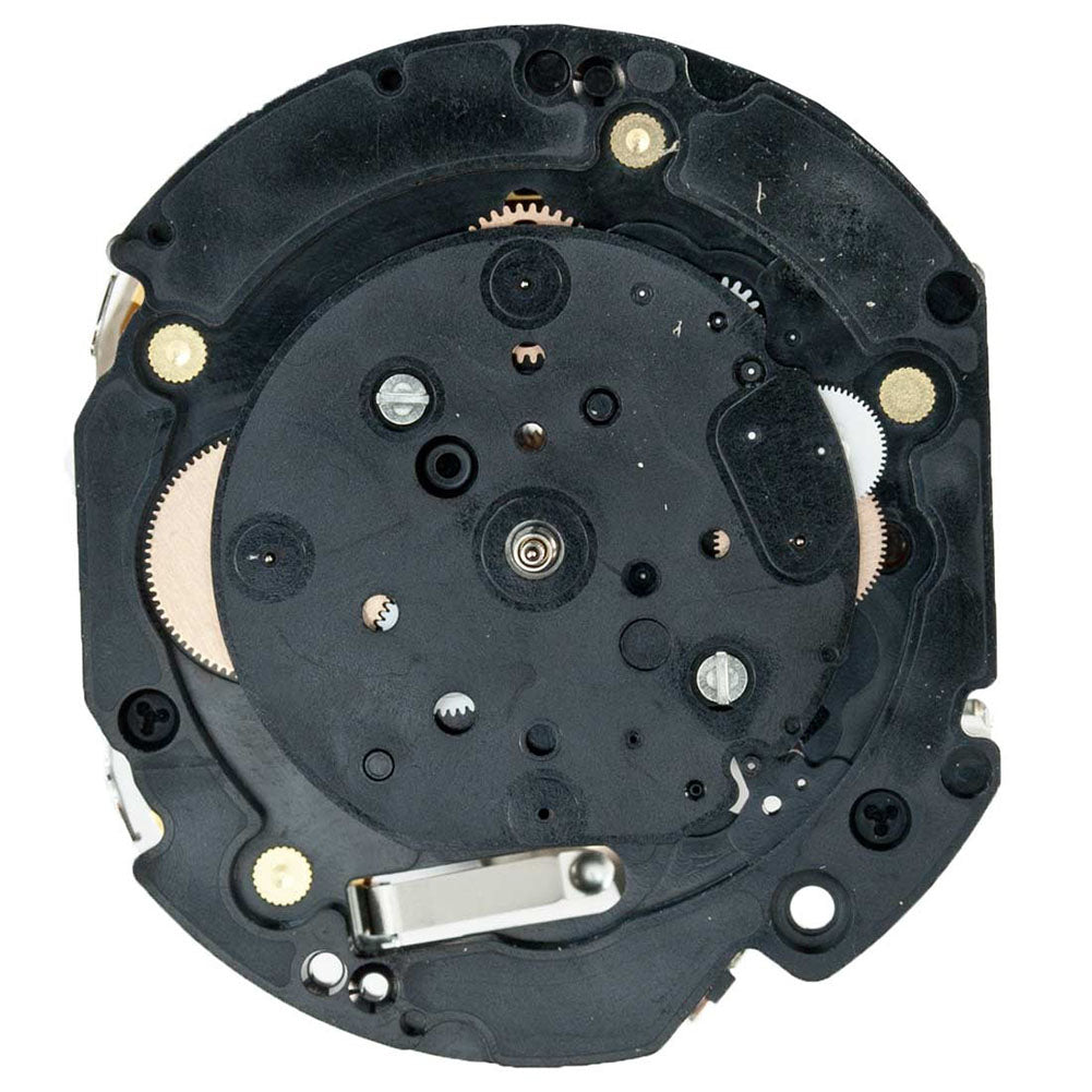 Hattori Epson TMI VD34A quartz watch movement, precision Japanese mechanism for watch repair.