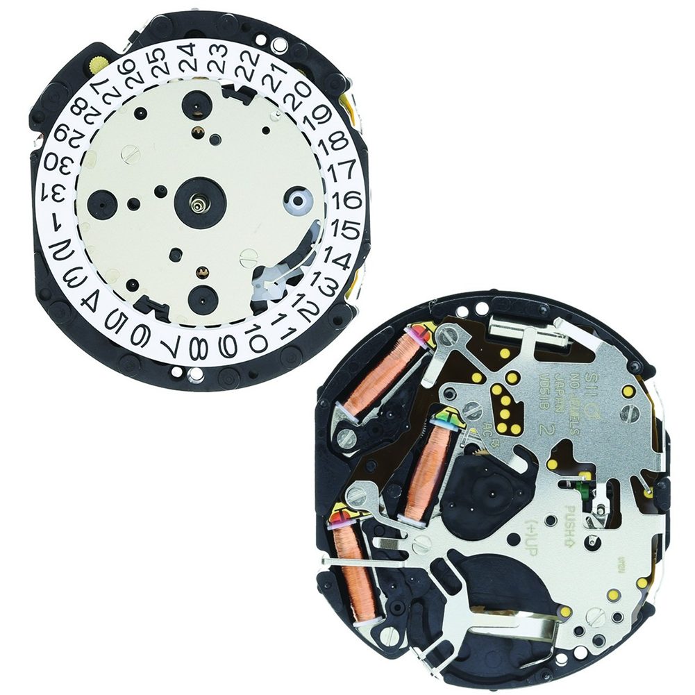 Hattori Epson TMI VD51B quartz watch movement, Japan-made precision repair part for watch accessories