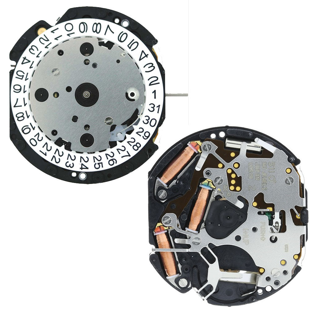 Hattori Epson TMI VD57C quartz watch movement, precision Japan-made mechanism for watch repair accessories