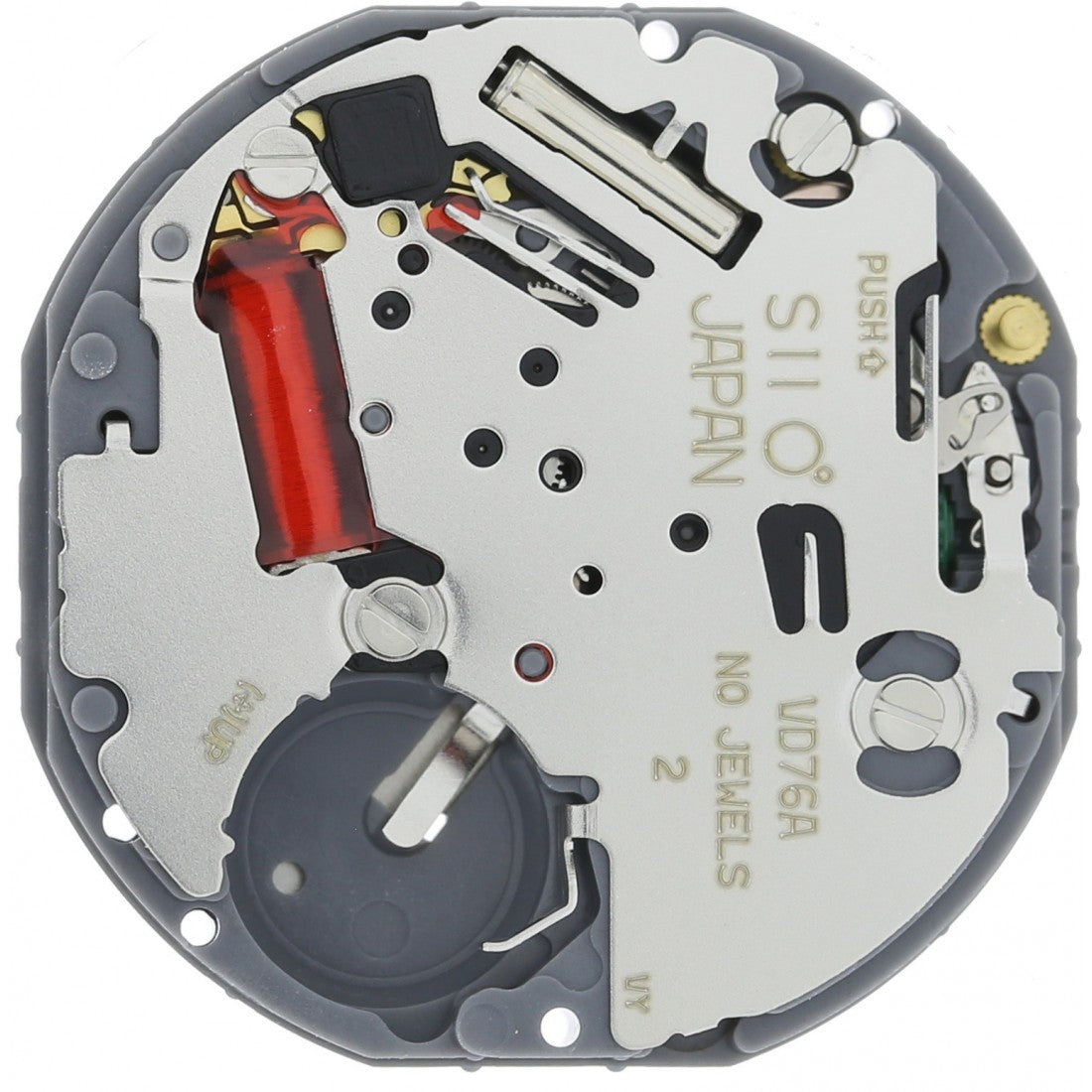 Hattori Epson VD76A quartz watch movement, precision Japanese craftsmanship for reliable timekeeping