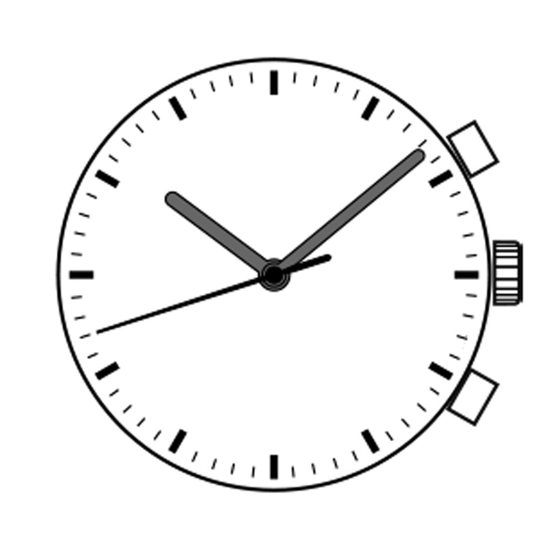 Hattori Epson TMI VH31A quartz watch movement, Japanese precision for watch repairs and upgrades.